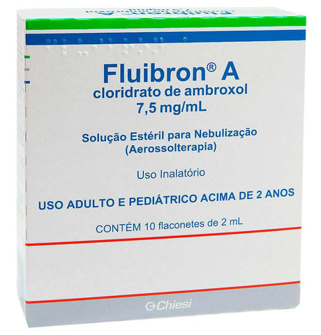 Fluibron A 7,5mg/mL - 10 x 2 mL - Solução