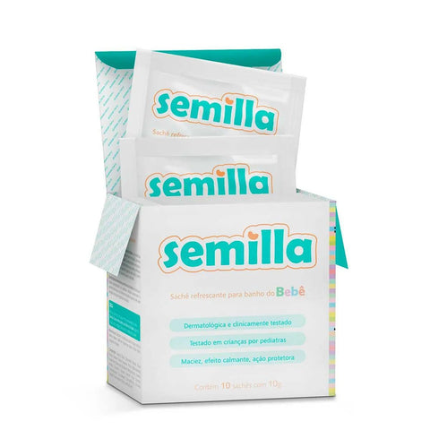 Semilla Refrescante Para Banho 10 Unidades - Sachê