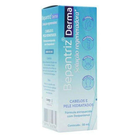 Bepantriz Derma Pele & Cabelo  Regenerador - 50 mL - Solução