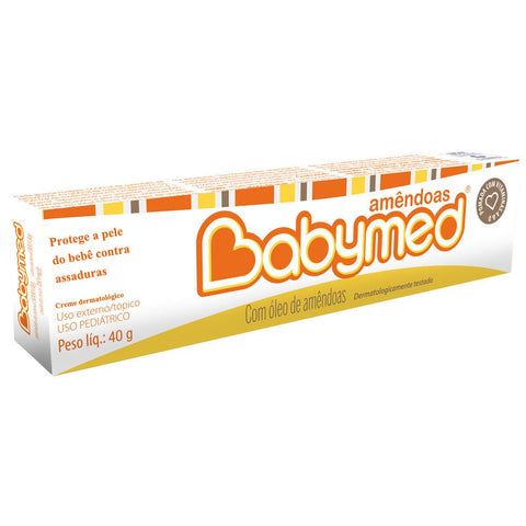 Creme para Assaduras Babymed Amendoas - 40 g - Pomada