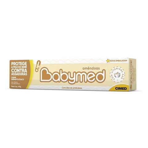 Creme para Assaduras Babymed Amendoas - 40 g - Pomada