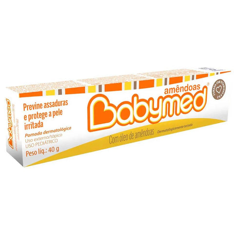 Creme para Assaduras Babymed Amendoas - 40 g - Pomada