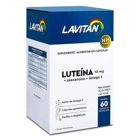 Lavitan Luteína 60 Unidades - Cápsula