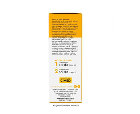 Lavitan Vitamina D 1.000UI - 30 Unidades - Comprimidos