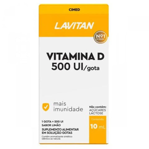 Lavitan Vitamina D 500UI - 10 mL - Gotas