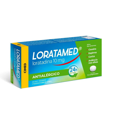 Loratamed 10mg - 12 Unidades - Comprimido