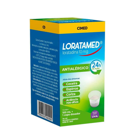 Loratamed 1mg/mL - 100 mL - Xarope