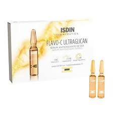 ISDIN Flavo-C Serum Facial Ultraglican 2 Ml Com 10 Ampolas
