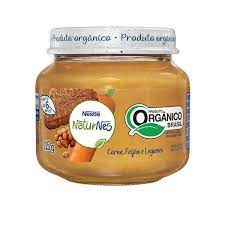 Naturnes Pote Papinha Organico Carne Feijao e Legumes 115G