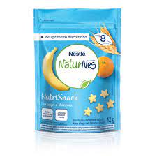 Naturnes Snack Banana Laranja 42G