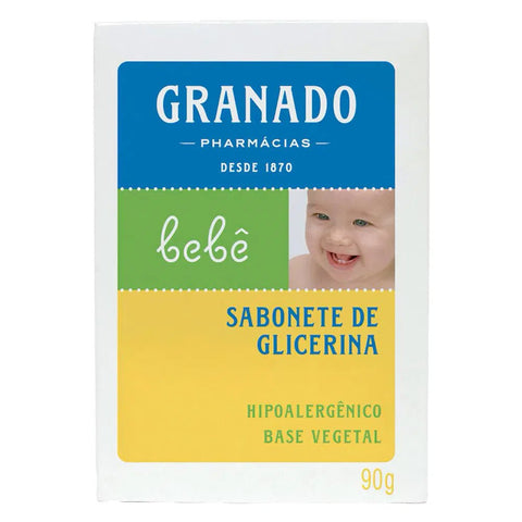 Sabonete Em Barra Granado Bebê Glicerina 90G