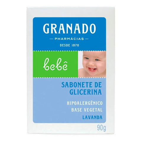 Sabonete Em Barra Granado Bebê Lavanda 90G