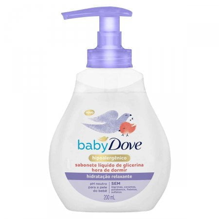 Sabonete Líquido de Glicerina Baby Dove 200Ml