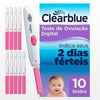 Teste de Ovulação Clearblue Digital 10 Unidades