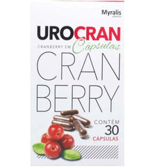 Suplemento Alimentar Urocran 30 Unidades - Cápsula - Sabor Cranberry