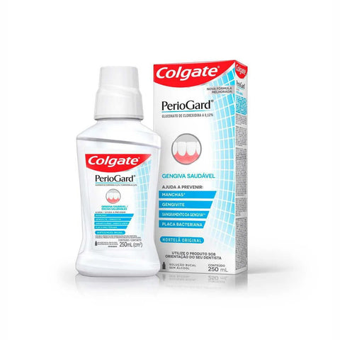 Enxaguante Bucal Colgate Periogard Sem Álcool, 1 Unidade Com 250Ml