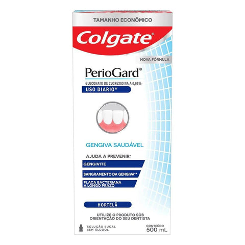 Enxaguante Bucal Colgate Periogard Sem Álcool, Sortido, 1 Unidade Com 500Ml