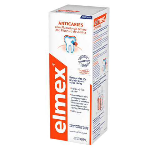 Enxaguante Bucal Elmex  Anticáries - 400 mL