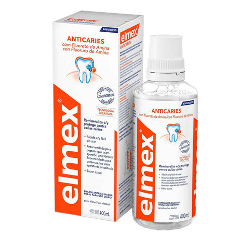 Enxaguante Bucal Elmex  Anticáries - 400 mL