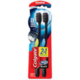 Escova de Dente Colgate 360º Black Leve 2 e Pague 1 Unidade