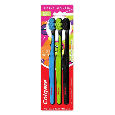 Escova de Dente Colgate Be Soft With Yourself Sortido, 3 Unidades