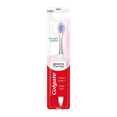 Escova de Dente Colgate Gengiva Therapy Macia, Sortida Com 1 Unidade