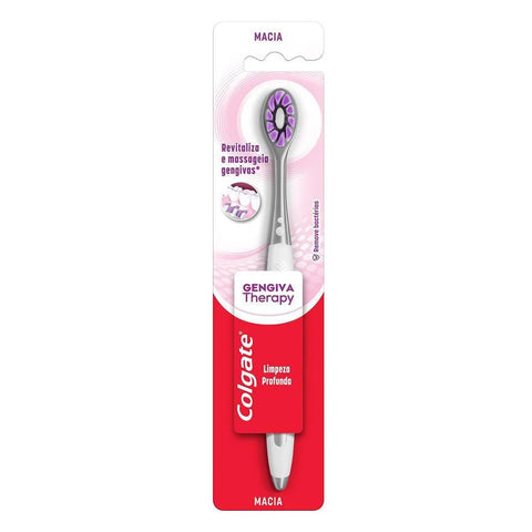 Escova de Dente Colgate Gengiva Therapy Macia, Sortida Com 1 Unidade