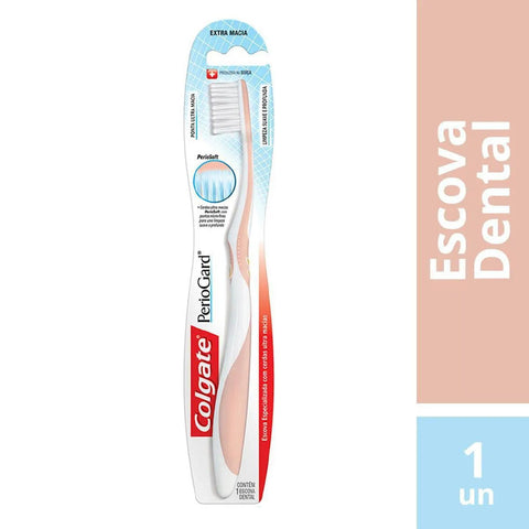 Escova de Dente Colgate Periogard Extra Macia, 1 Unidade