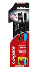 Escova de Dente Colgate Slim Soft Suave, Black, Pague 1 e Leve 2 Unidades