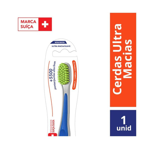 Escova de Dente Elmex Ultra Soft 1 Unidade, Sortido