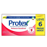 Kit Sabonete Em Barra Protex Balance Saudável Com 6 Unidades de 85g Cada