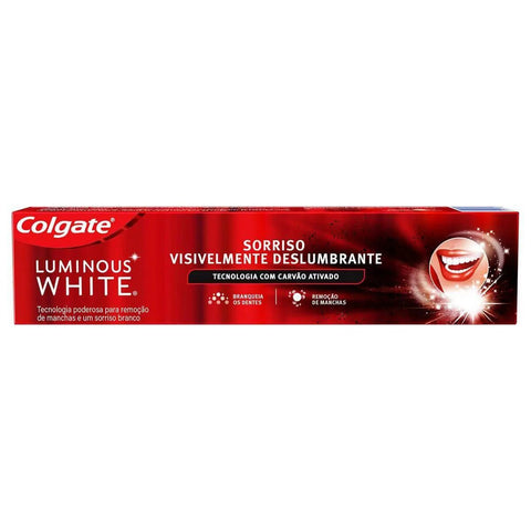 Pasta de Dente Colgate Luminous White Carvão Ativado 140 g