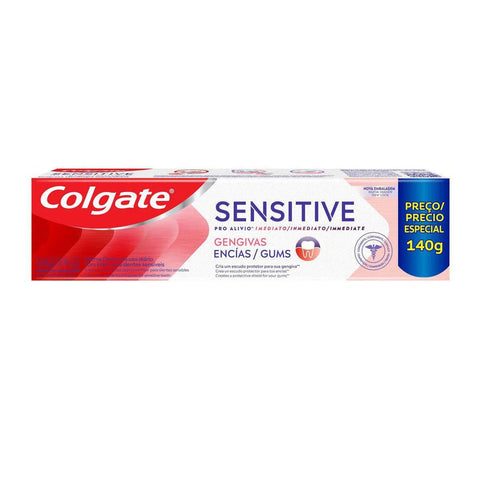 Pasta de Dente Colgate Sensitive Pró-Alívio Imediato Gengivas - 140 g