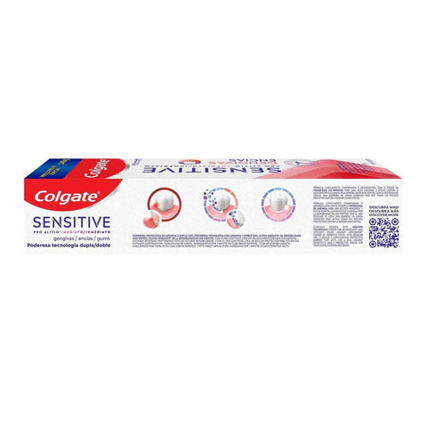 Pasta de Dente Colgate Sensitive Pró-Alívio Imediato Gengivas - 140 g