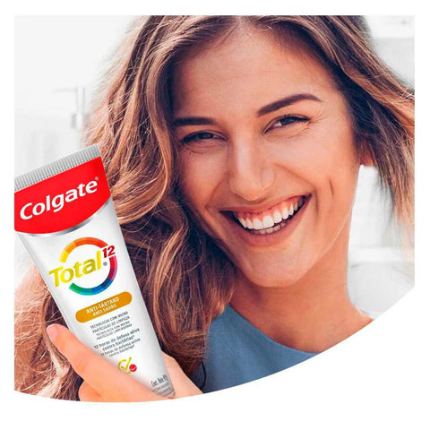 Pasta de Dente Colgate Total 12 Antitártaro 140 g