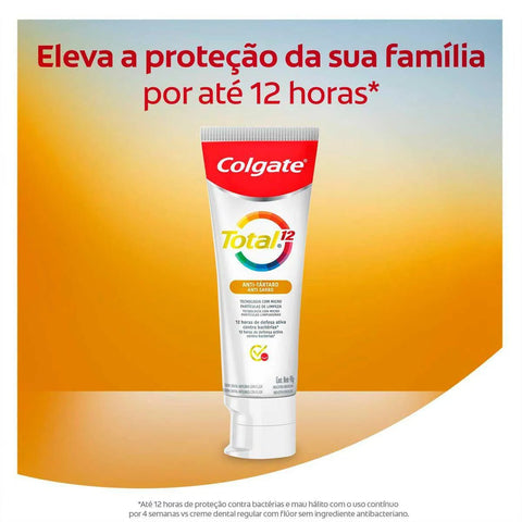 Pasta de Dente Colgate Total 12 Antitártaro 140 g