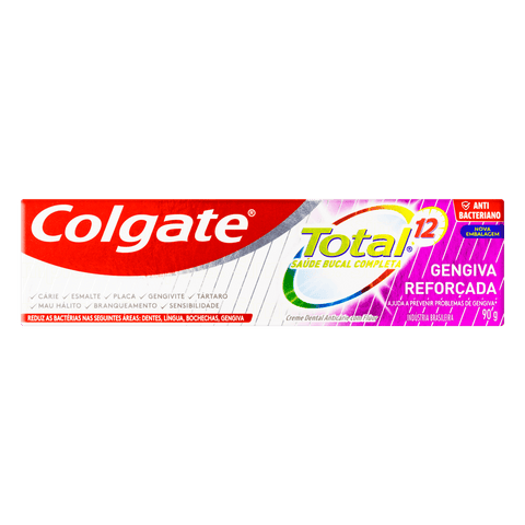 Pasta de Dente Colgate Total 12 Gengiva Reforçada 90 g