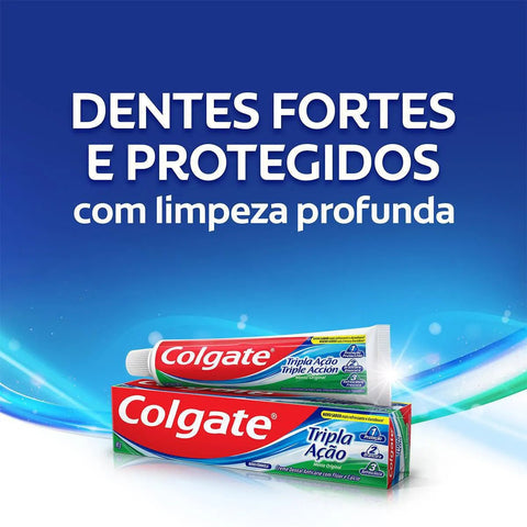 Pasta de Dente Colgate Tripla Ação Menta - 90 g
