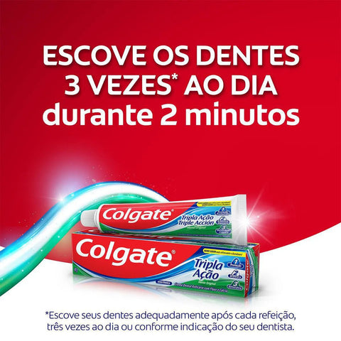 Pasta de Dente Colgate Tripla Ação Menta - 90 g