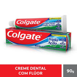 Pasta de Dente Colgate Tripla Ação  Menta - 90 g