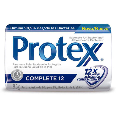 Sabonete Antibacteriano Protex Complete 12 - Barra, 1 Unidade Com 85G