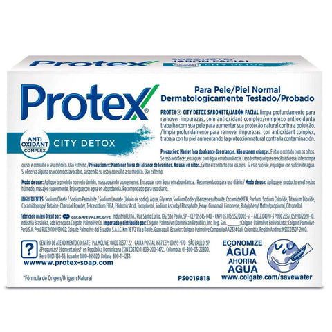 Sabonete Protex Barra Facial City Detox 85G