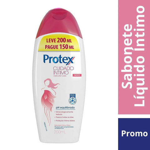 Sabonete Protex Cuidado Íntimo Delicate Care, Líquido, 200Ml