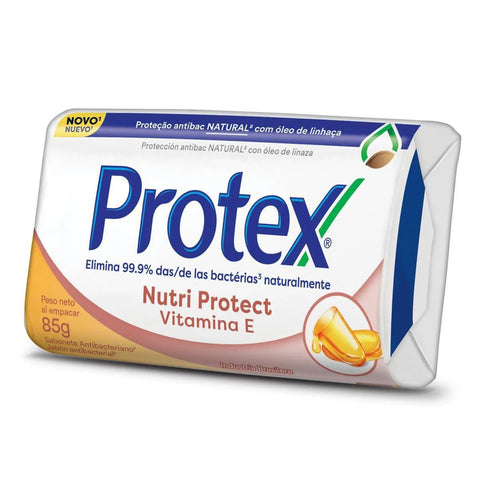Sabonete Protex Nutri Protect Vitamina E, Barra, 1 Unidade Com 85G