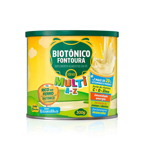 Biotônico Fontoura Baunilha - 400 mL - Solução