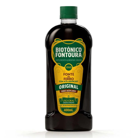 Biotônico Fontoura Tradicional - 400 mL - Solução