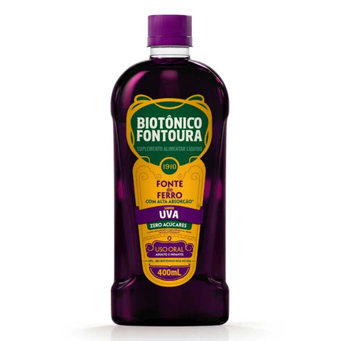 Biotônico Fontoura Uva - 400 mL - Solução