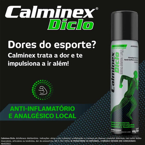 Calminex Diclo  11,6mg/g - 85 mL - Aerosol