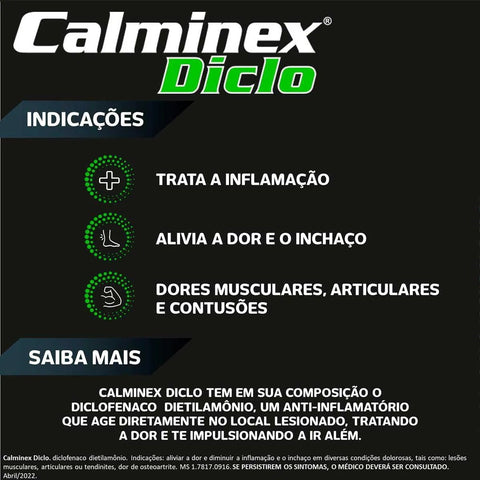 Calminex Diclo  11,6mg/g - 85 mL - Aerosol