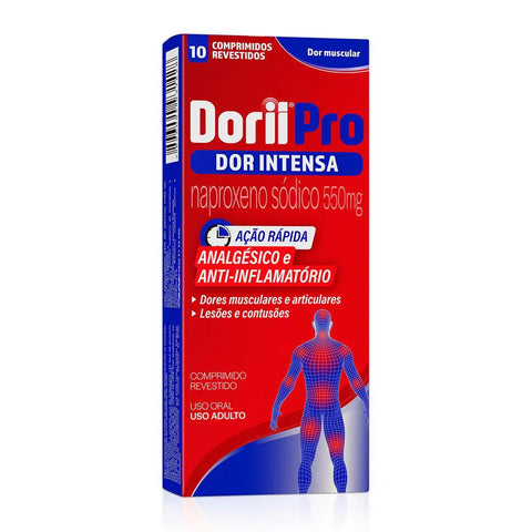 DoriiPro 550mg - 10 Unidades - Comprimido